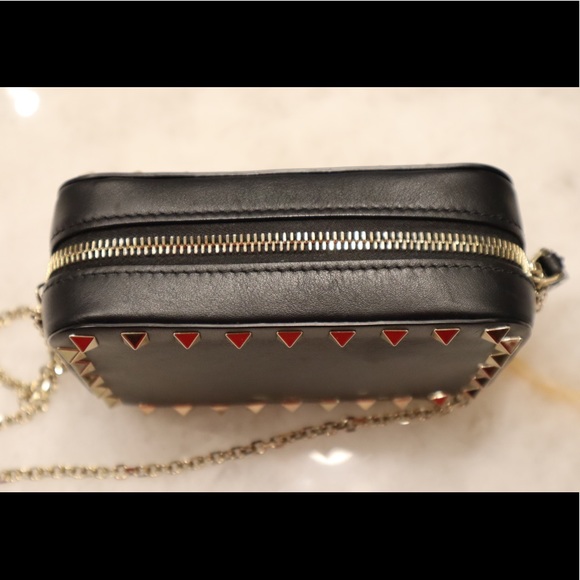 Valentino mini rockstud crossbody camera bag - Picture 4 of 10